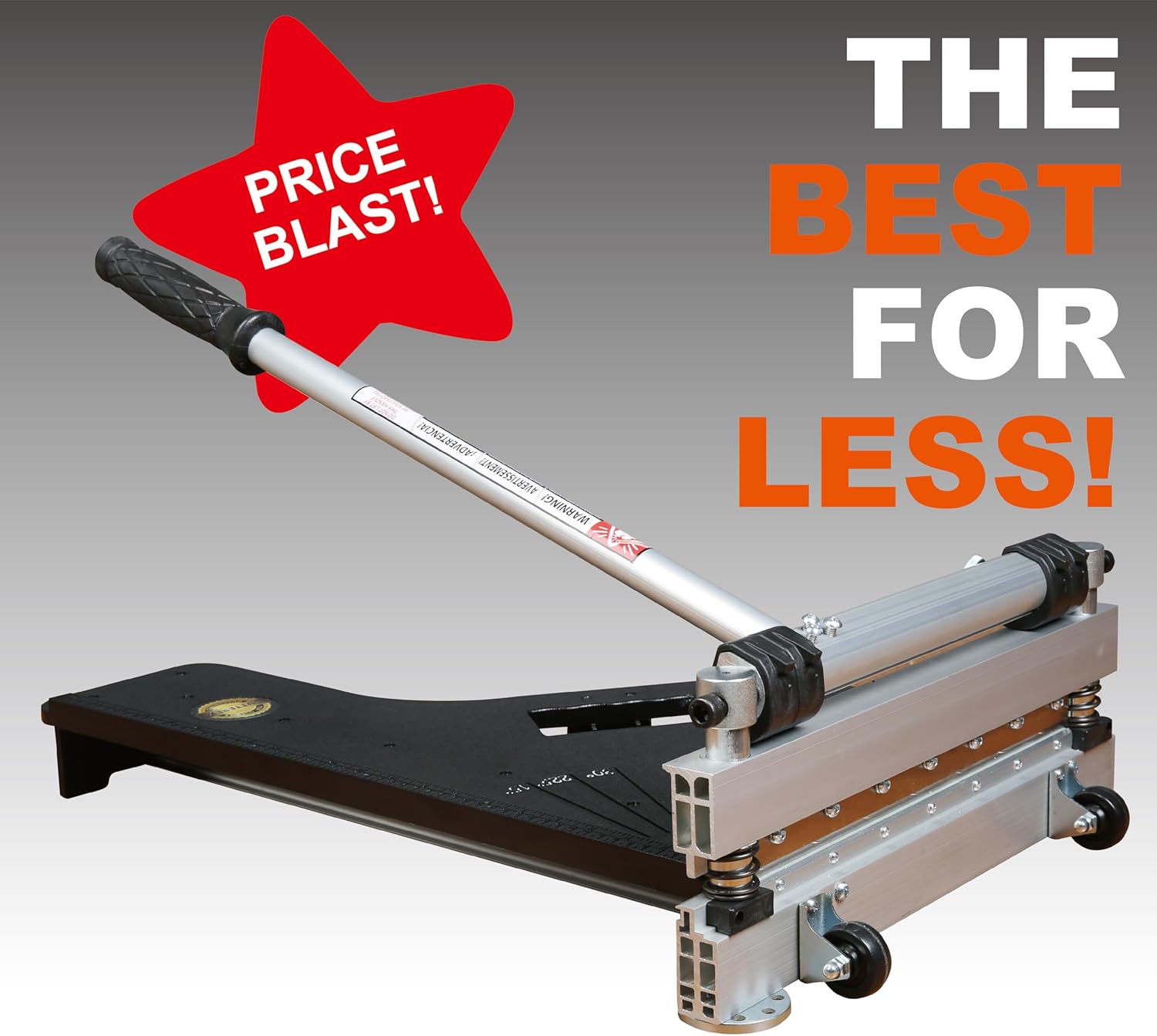 CUTTEREX 13 Vinyl Floor Cutter with wheels - Meet Multi-Angle/Length Cutting, A Flooring Tool also Cuts-Engineered Wood Floor, LVP, VCT, SPC, WPC, Long Life HSS Blade Mounted!